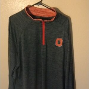 OHIO ST QUARTER ZIP UP
